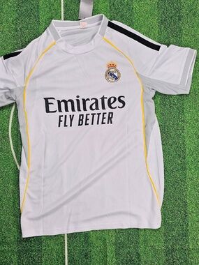 Real Madrid Mens Soccer Jersey Playera de Real Madrid  Male Football